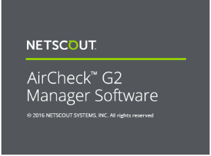 NETSCOUT AirCheck G2 V 1.1.1新版固件